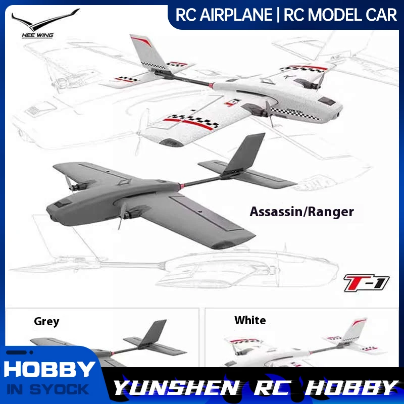 Heewing Assassin T-1 Professional Fpv Professional Fixed Wing Pnp/Kit Beginner'S Glider With Flight Control Epp Training Machine
Heewing Assassin T-1 Professional Fpv Professional Fixed Wing Pnp/Kit Beginner'S Glider With Flight Control Epp Training Machine