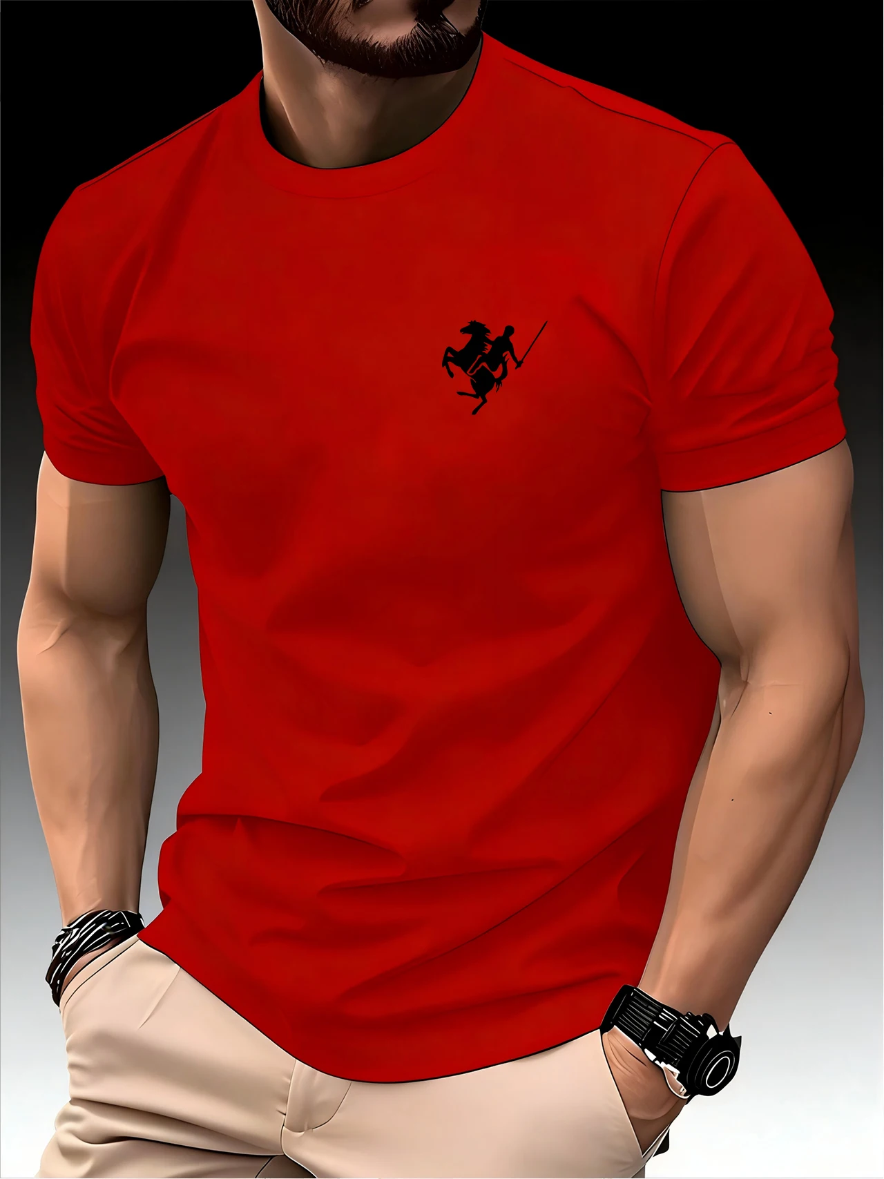 Новая летняя мужская футболка с принтом и короткими рукавами, дышащая, с круглым вырезом, облегающая, универсальная, повседневная, быстросохнущая.
Новая летняя мужская футболка с принтом и короткими рукавами, дышащая, с круглым вырезом, облегающая, универсальная, повседневная, быстросохнущая.