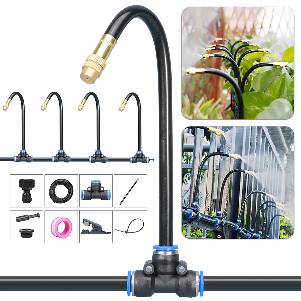 Garden Irrigation System With Flexible Adjustables Nozzles Quick Connector Bendable Drip Slows Drip Irrigation Kit For Lawn
Garden Irrigation System With Flexible Adjustables Nozzles Quick Connector Bendable Drip Slows Drip Irrigation Kit For Lawn