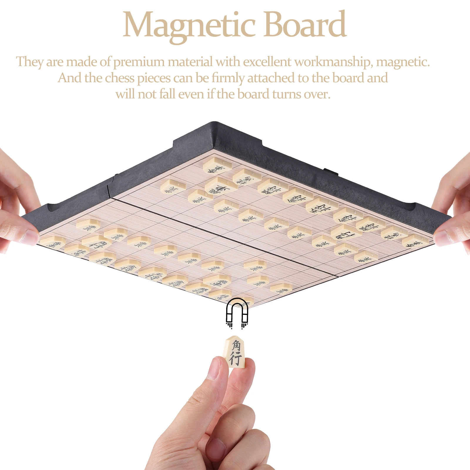 Magnetic Chess Material Travel Size Travel Chess Set Portable Japanese Board Foldable Storage
Magnetic Chess Material Travel Size Travel Chess Set Portable Japanese Board Foldable Storage