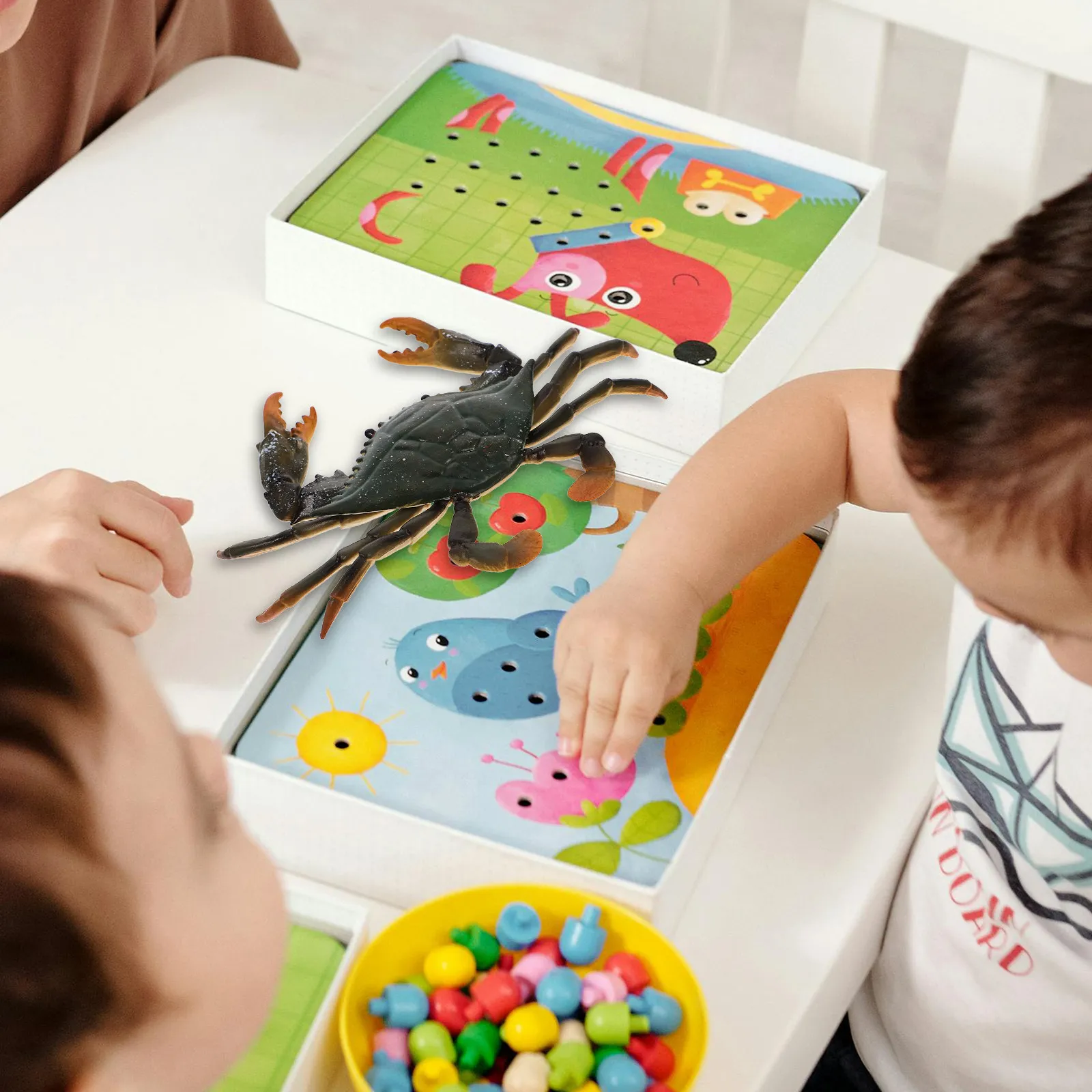 1Pcs Authentic Crab Figure Educational Play Tool for Kids Marine Cognitive Development Home Display Safe Plastic
1Pcs Authentic Crab Figure Educational Play Tool for Kids Marine Cognitive Development Home Display Safe Plastic