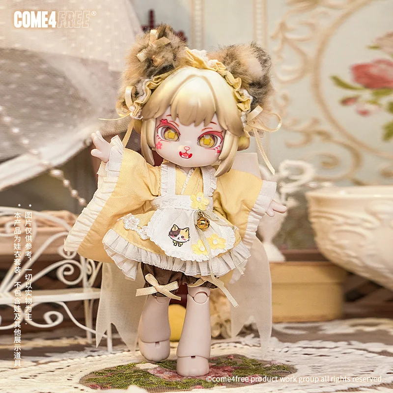 COME4FREE Dessert Series Vanilla Keluli 1/12 Bjd Doll Clothes Ob11 Doll Dress Up Game Daily Skirt Diy Toys Girl Birthday Gift
COME4FREE Dessert Series Vanilla Keluli 1/12 Bjd Doll Clothes Ob11 Doll Dress Up Game Daily Skirt Diy Toys Girl Birthday Gift