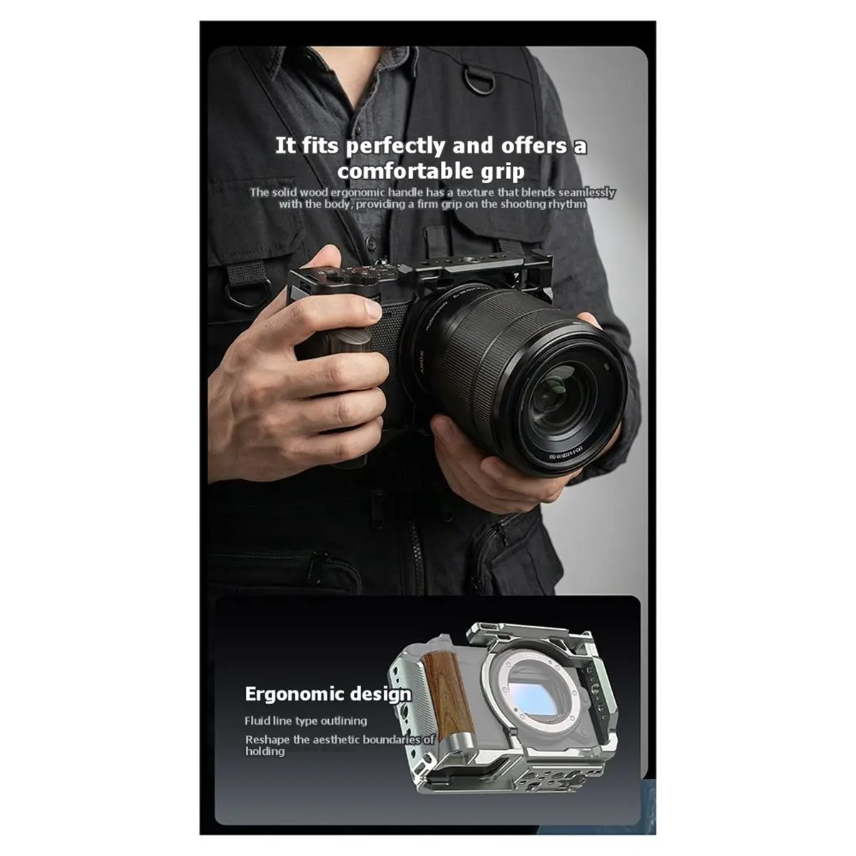 Клетка-держатель M05K для камеры Nikon ZR, расширительная рамка для полнокадровой зеркальной камеры Nikon ZR A
Клетка-держатель M05K для камеры Nikon ZR, расширительная рамка для полнокадровой зеркальной камеры Nikon ZR A