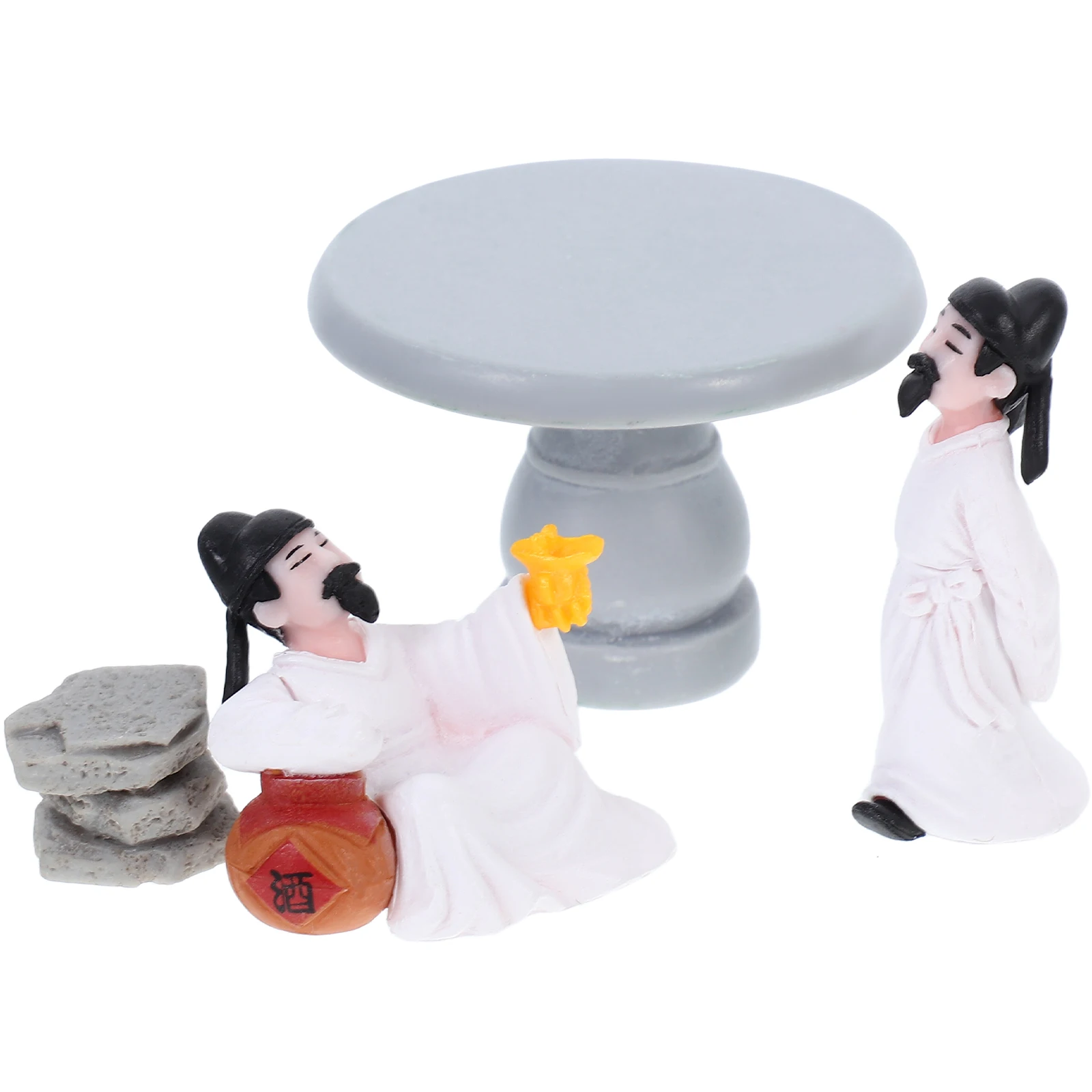 4 Pcs Table Chairs Micro L Fairy Garden Miniature Decorations Small Statue House nament Figurines
4 Pcs Table Chairs Micro L Fairy Garden Miniature Decorations Small Statue House nament Figurines