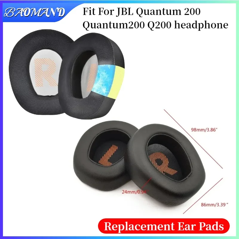Replacement Earpads for JBL Quantum 200 Quantum200 Q200 Earmuffs Ultra-soft Sponge Cushion Cover Repair Parts Headphone BAOMAND
Replacement Earpads for JBL Quantum 200 Quantum200 Q200 Earmuffs Ultra-soft Sponge Cushion Cover Repair Parts Headphone BAOMAND