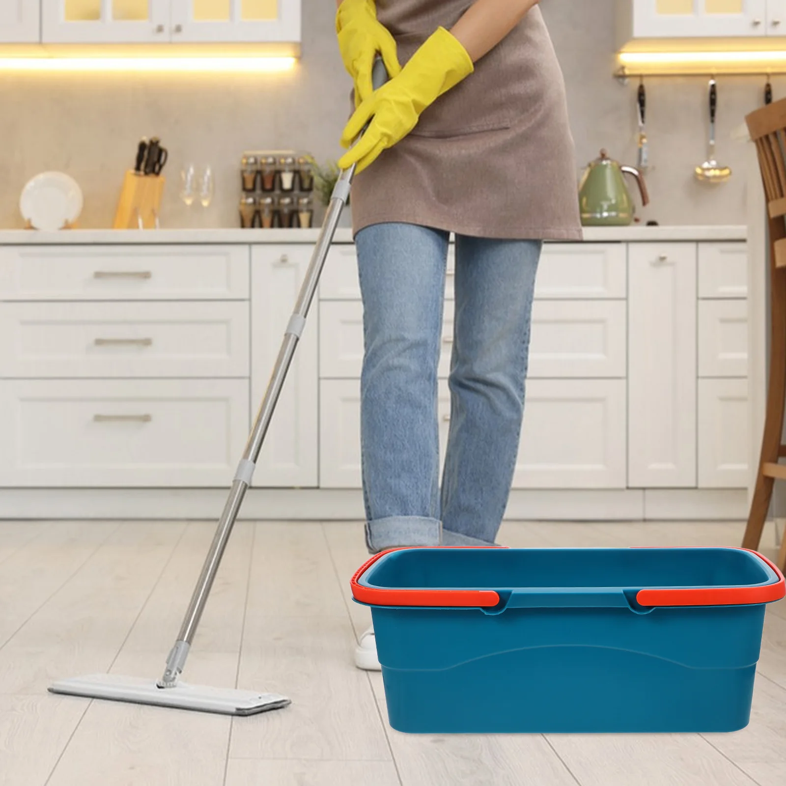 Flat Mop Bucket Household Cleaning Portable Supplies Plastic Holder Small Pail Buckets Washing for Tools
Flat Mop Bucket Household Cleaning Portable Supplies Plastic Holder Small Pail Buckets Washing for Tools