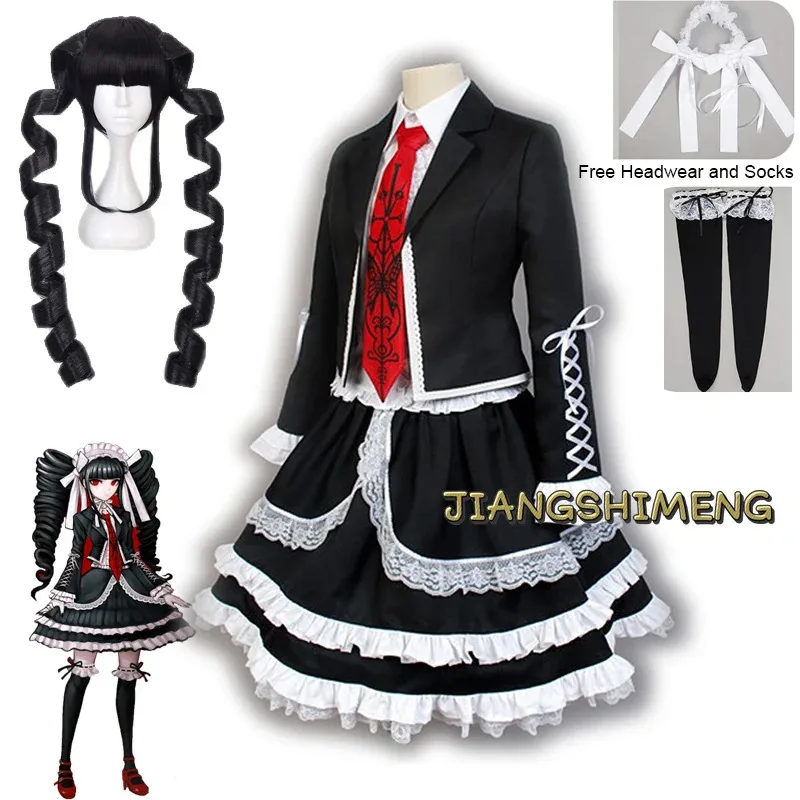 New Arrival Celestia Ludenberg Cosplay Set Yasuhiro Taeko Costume Danganronpa Character Uinform Halloween Costume for Women
New Arrival Celestia Ludenberg Cosplay Set Yasuhiro Taeko Costume Danganronpa Character Uinform Halloween Costume for Women