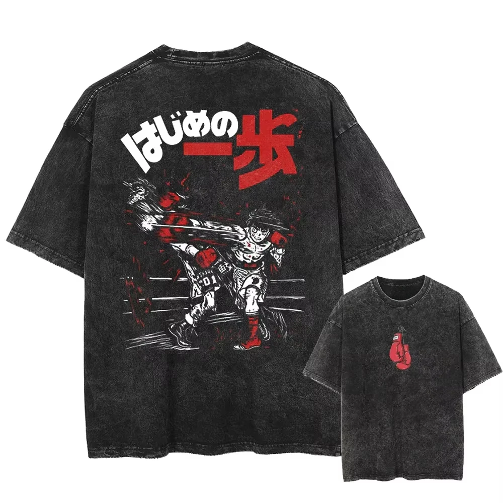 Trendy KNOCKOUT PUNCH TANK Japanese-style Washed T-shirt Pure Cotton Washed Printing Men's and Women's Leisure
Trendy KNOCKOUT PUNCH TANK Japanese-style Washed T-shirt Pure Cotton Washed Printing Men's and Women's Leisure