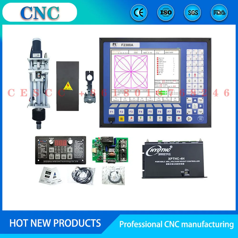 Cnc controller F2300A Kit lifter JYKB-130-DC24V 130mm stroke / XPTHC-4H arc voltage height controller for flame plasma cutting
Cnc controller F2300A Kit lifter JYKB-130-DC24V 130mm stroke / XPTHC-4H arc voltage height controller for flame plasma cutting