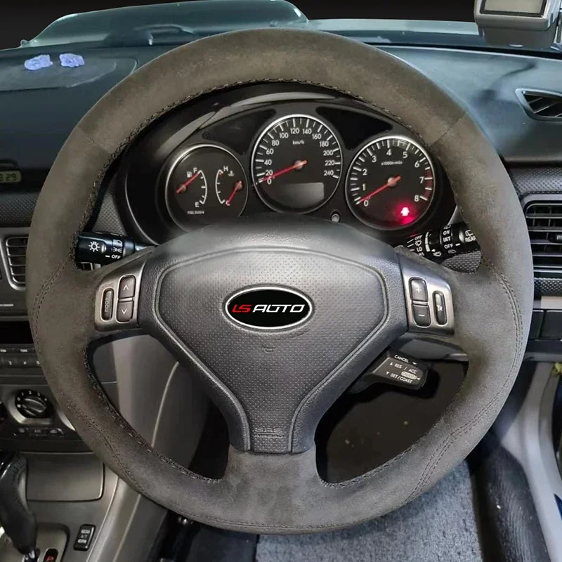Накладка на руль из настоящей алькантары для Subaru Forester Outback Forester Legacy 2005-2008, автомобильные аксессуары, внутренний чехол на колесо
Накладка на руль из настоящей алькантары для Subaru Forester Outback Forester Legacy 2005-2008, автомобильные аксессуары, внутренний чехол на колесо