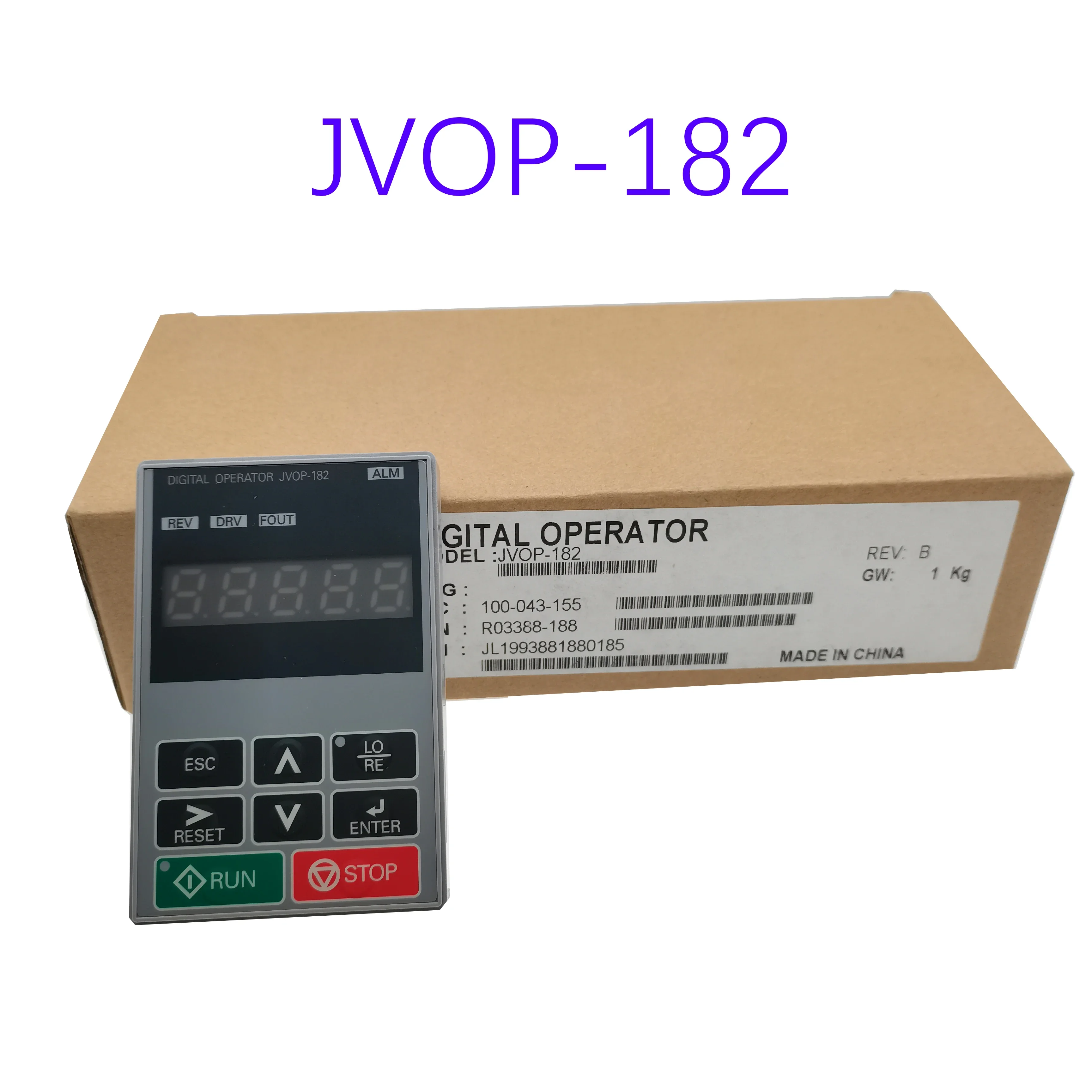 Совершенно новая оригинальная панель оператора JVOP-182 Spot
Совершенно новая оригинальная панель оператора JVOP-182 Spot