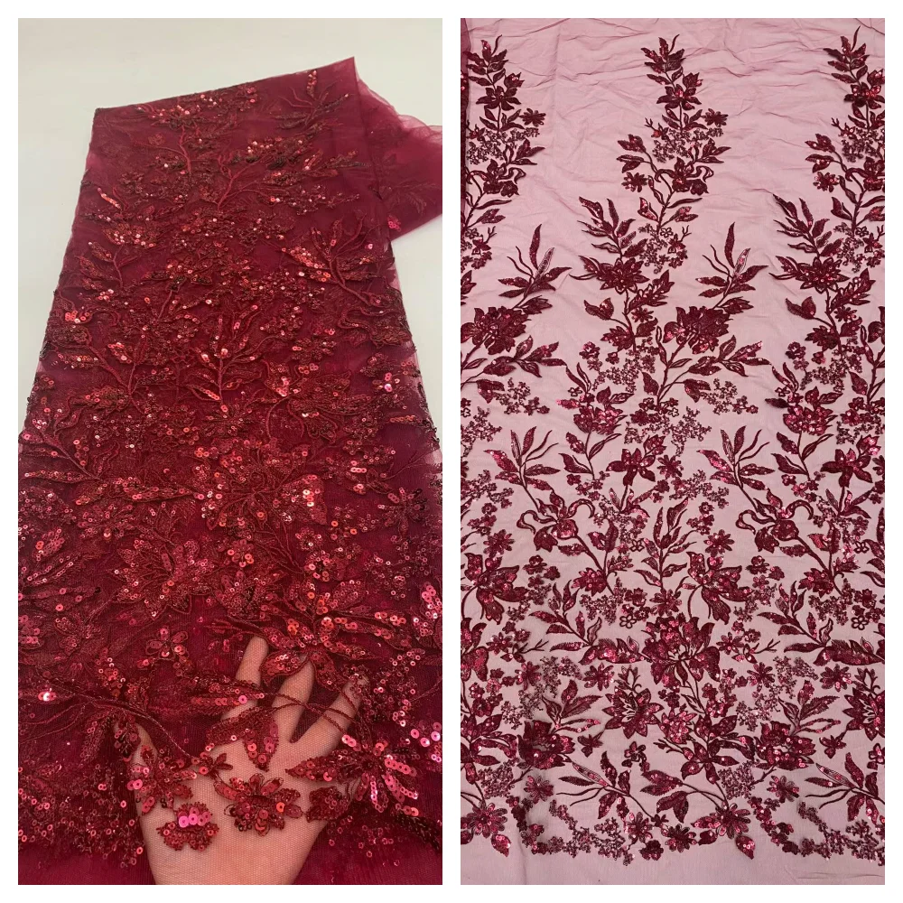 2026 Luxury African Sequins Embroidery Tulle Lace Fabric High Quality French Nigerian Lace For Party Wedding Dress 5Yards
2026 Luxury African Sequins Embroidery Tulle Lace Fabric High Quality French Nigerian Lace For Party Wedding Dress 5Yards