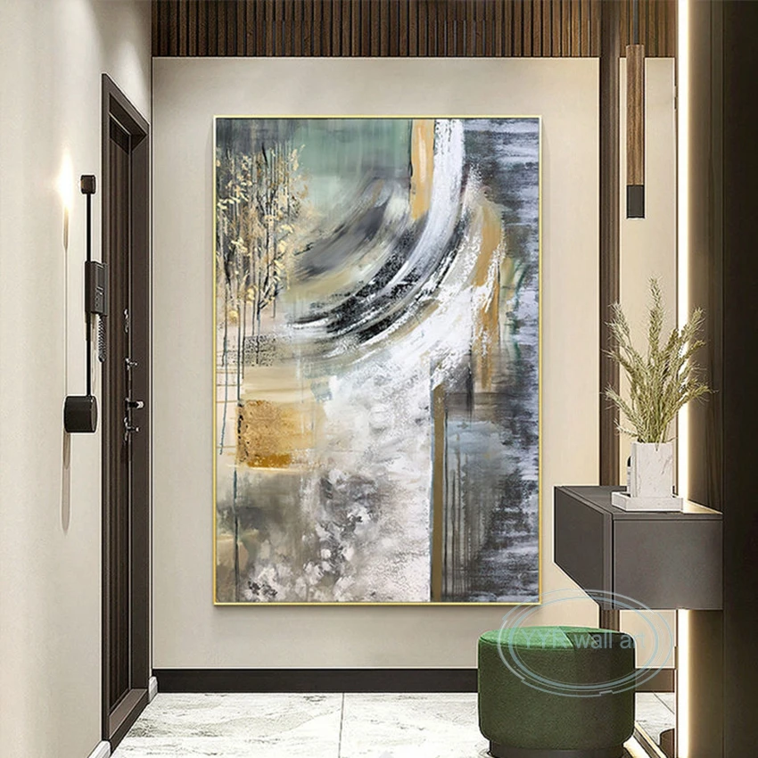 High Quality Living Artwork Handmade Canvas Art Oil Painting Light Luxury Decorative Abstract Wall Poster Drawing Room Bedroom
High Quality Living Artwork Handmade Canvas Art Oil Painting Light Luxury Decorative Abstract Wall Poster Drawing Room Bedroom