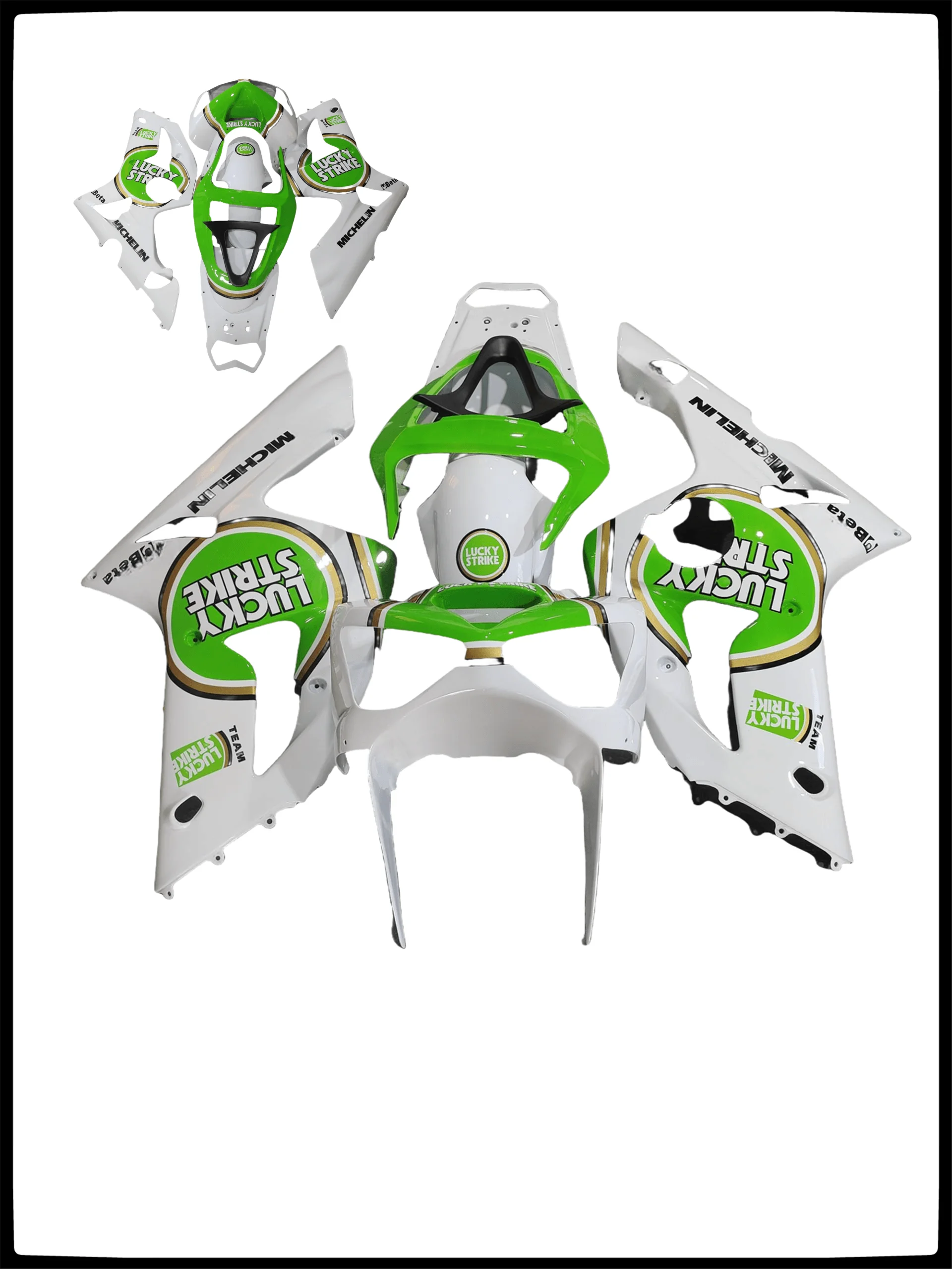 Motorcycle Fairing Kit ABS Plastic Injection Body Full Accessories For Kawasaki Ninja 636 ZX6R ZX-6R ZX6R 2003 2004 green white
Motorcycle Fairing Kit ABS Plastic Injection Body Full Accessories For Kawasaki Ninja 636 ZX6R ZX-6R ZX6R 2003 2004 green white