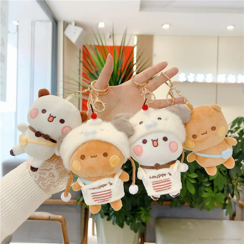 Cute Yier Bubu Soft Plush Bear Pendant Keychain Cartoon Stuffed Doll Bag Charm Backpack Decoration Hanging Ornament For Keys
Cute Yier Bubu Soft Plush Bear Pendant Keychain Cartoon Stuffed Doll Bag Charm Backpack Decoration Hanging Ornament For Keys