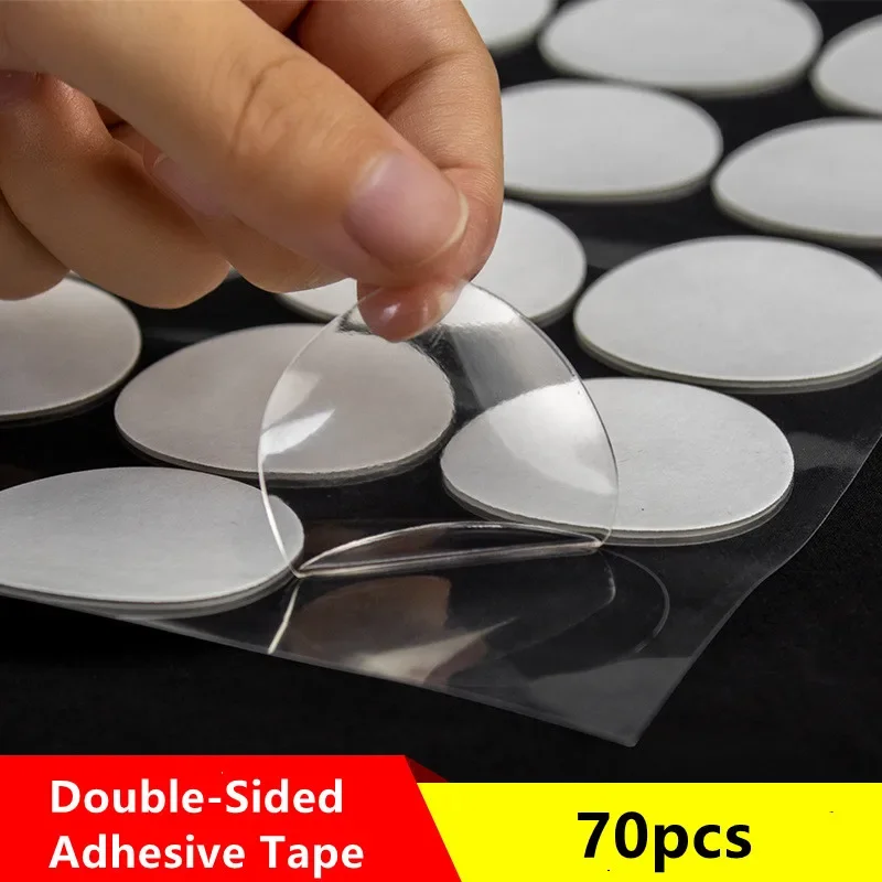 50/70pcs Nano Gel Mat Transparent Tape Round Traceless Removable Sticky Double-Sided Adhesive Tape for DIY Craft Poster Hand Dec
50/70pcs Nano Gel Mat Transparent Tape Round Traceless Removable Sticky Double-Sided Adhesive Tape for DIY Craft Poster Hand Dec