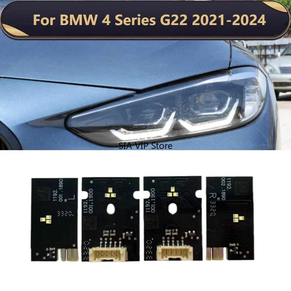 For BMW 4 Series G22 2021-2024 Lemon Yellow Angel Eye DRL Boards low configuration LED Headlight Non-Laser Daytime Running chip
For BMW 4 Series G22 2021-2024 Lemon Yellow Angel Eye DRL Boards low configuration LED Headlight Non-Laser Daytime Running chip