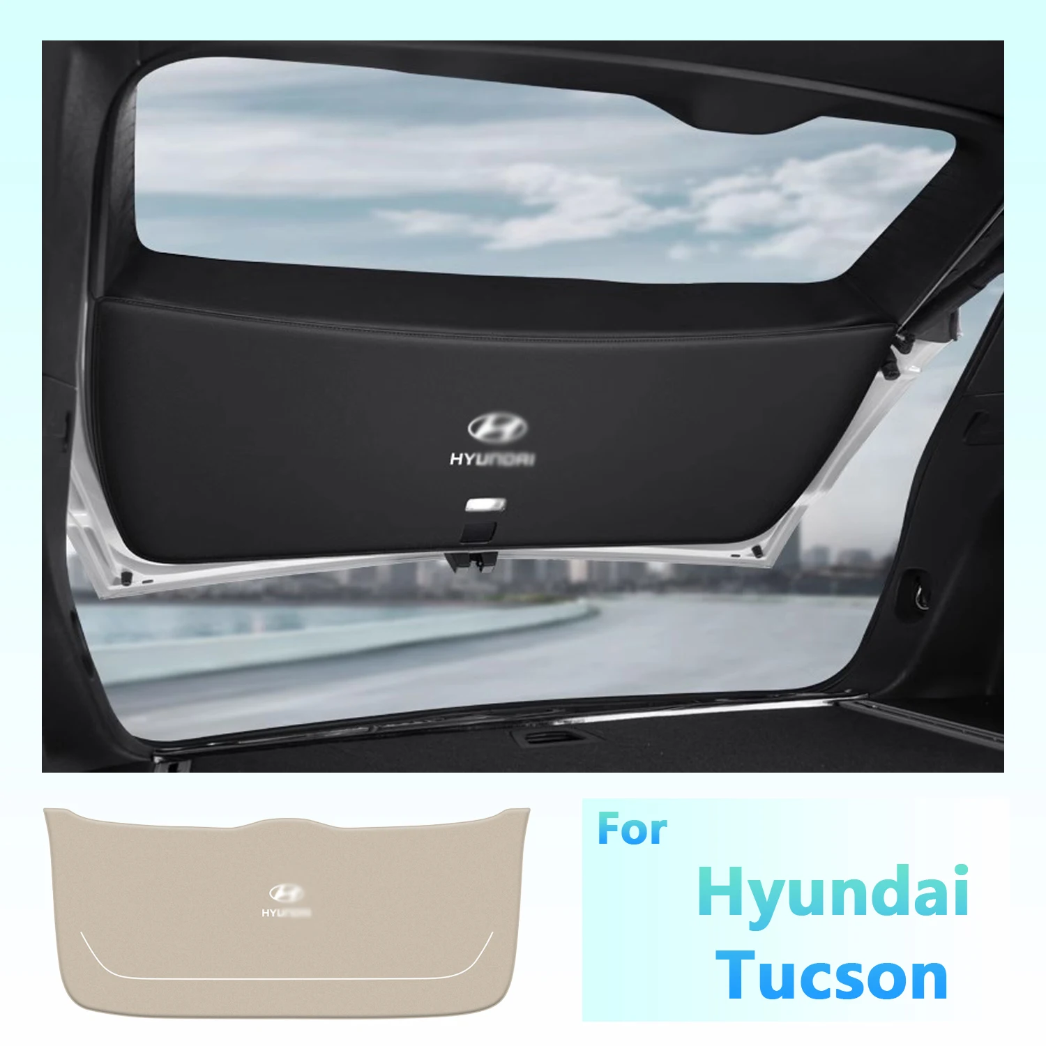 Car Rear Trunk Tailgate Anti-kick Protective Mat Leather Decoration Pad For Hyundai Tucson 2020 2019 2018 2017-2015 Accessories
Car Rear Trunk Tailgate Anti-kick Protective Mat Leather Decoration Pad For Hyundai Tucson 2020 2019 2018 2017-2015 Accessories
