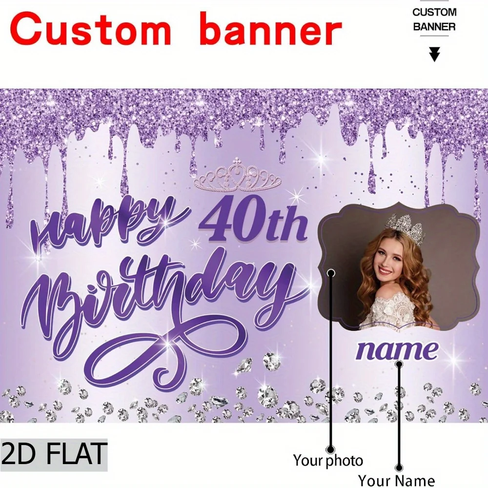 Custom Happy Birthday Backdrop, Personalized Birthday Banner Photography Background, Decorations for Indoor/Outdoor Photo Booths
Custom Happy Birthday Backdrop, Personalized Birthday Banner Photography Background, Decorations for Indoor/Outdoor Photo Booths