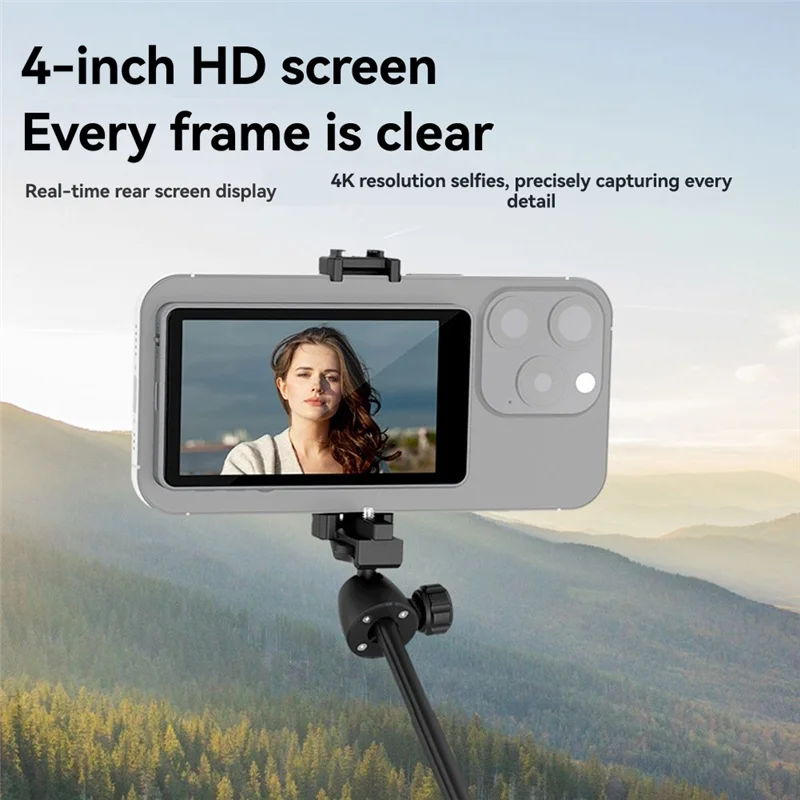 N01R-Wireless Magnetic Selfie Monitor Screen For Smartphone Vlog Live Stream Video Recording Mobile For Phone
N01R-Wireless Magnetic Selfie Monitor Screen For Smartphone Vlog Live Stream Video Recording Mobile For Phone