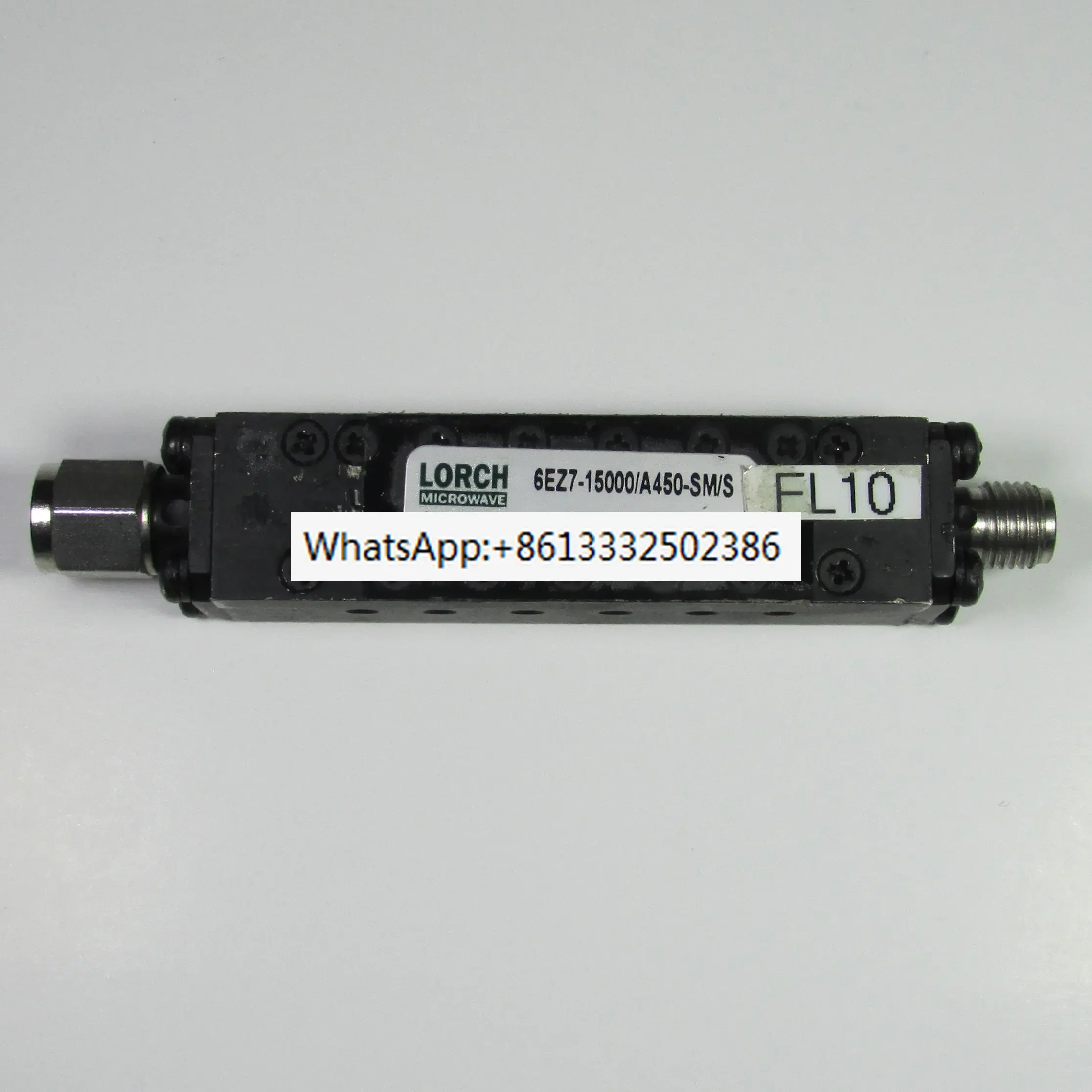 LORCH 6EZ7-15000/A450-SM/S 15 ГГц SMA микроволновый коаксиальный полосовой фильтр
LORCH 6EZ7-15000/A450-SM/S 15 ГГц SMA микроволновый коаксиальный полосовой фильтр