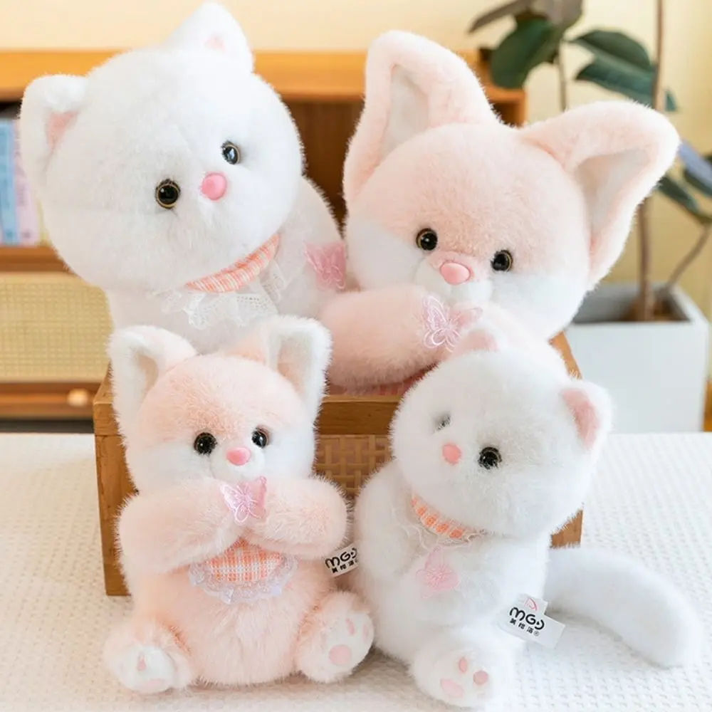 Funny Bib Cat Plush Toy Fluffy Ear Bow Cat Plushies Doll Kawaii Cute Stuffed Animals Plush Toy Home Decor
Funny Bib Cat Plush Toy Fluffy Ear Bow Cat Plushies Doll Kawaii Cute Stuffed Animals Plush Toy Home Decor