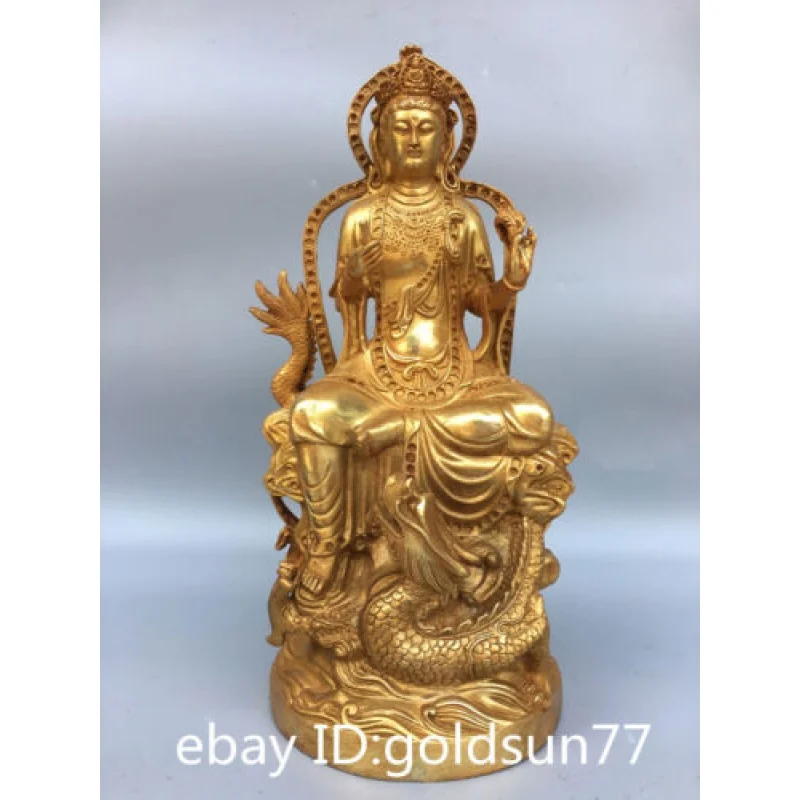 11,4 "старое китайское дерево бронзовая фигурка периода династии gilt Guanyin статуя Будды Бодхисаттва
11,4 "старое китайское дерево бронзовая фигурка периода династии gilt Guanyin статуя Будды Бодхисаттва