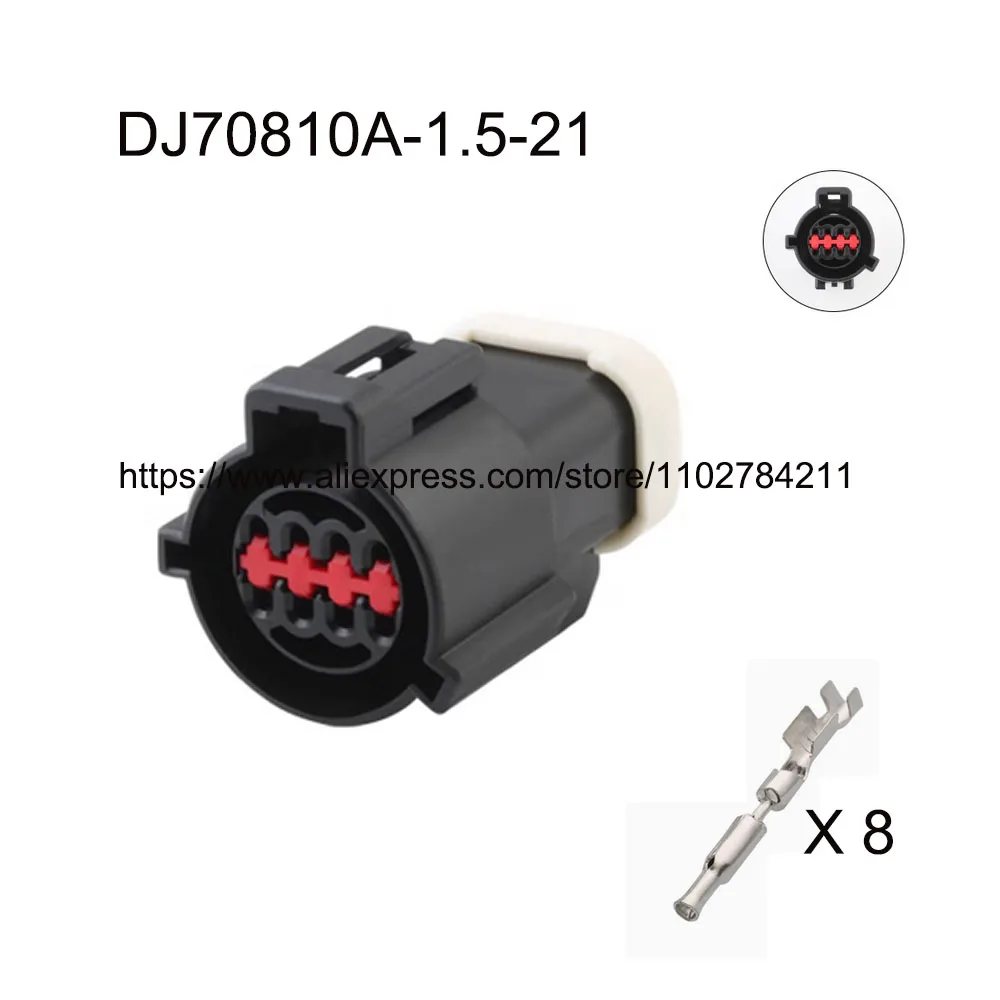 100SET DJ70810A-1.5-21 Automotive connector terminal 8 pin female male Plug socket terminal rubber seal
100SET DJ70810A-1.5-21 Automotive connector terminal 8 pin female male Plug socket terminal rubber seal