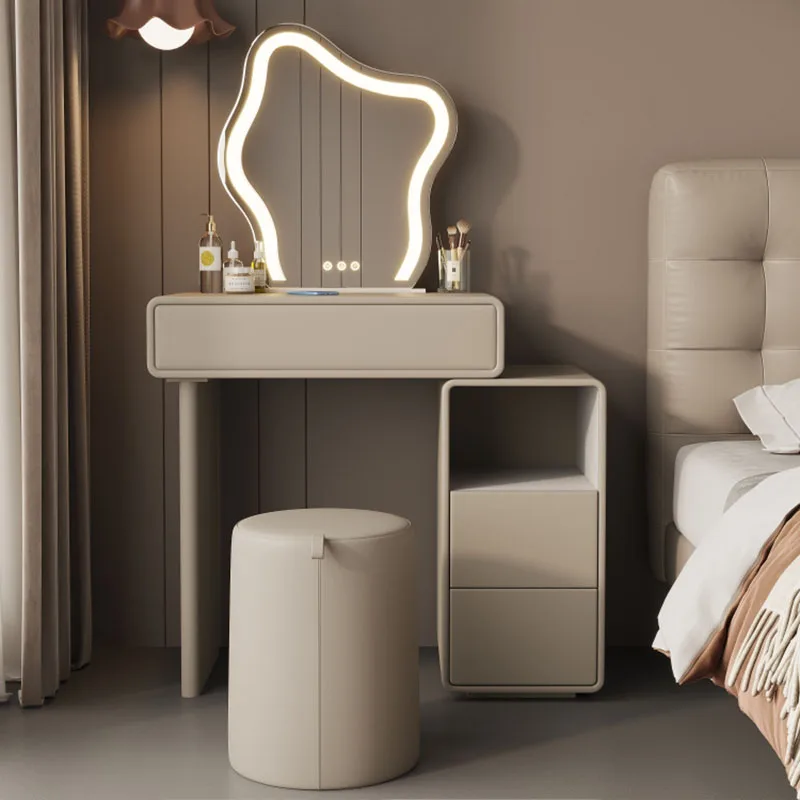 Light Makeup Vanity Table Mirror Desk Chair Accessories Small Dressing Table Organizer Comoda Pra Quarto Lounge Suite Furniture
Light Makeup Vanity Table Mirror Desk Chair Accessories Small Dressing Table Organizer Comoda Pra Quarto Lounge Suite Furniture