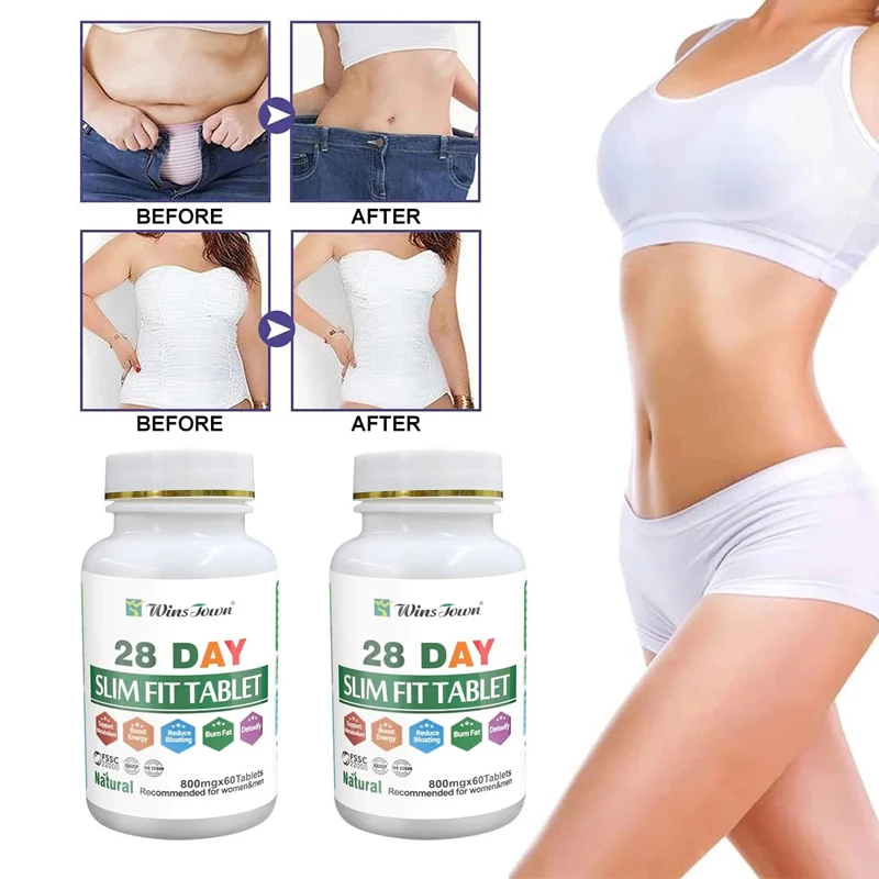 2 Pcs Slim Fit Tablet Weight Loss Products For Men Women Accelerate Calorie Consumption And Stimulate Body To Consume Calories
2 Pcs Slim Fit Tablet Weight Loss Products For Men Women Accelerate Calorie Consumption And Stimulate Body To Consume Calories