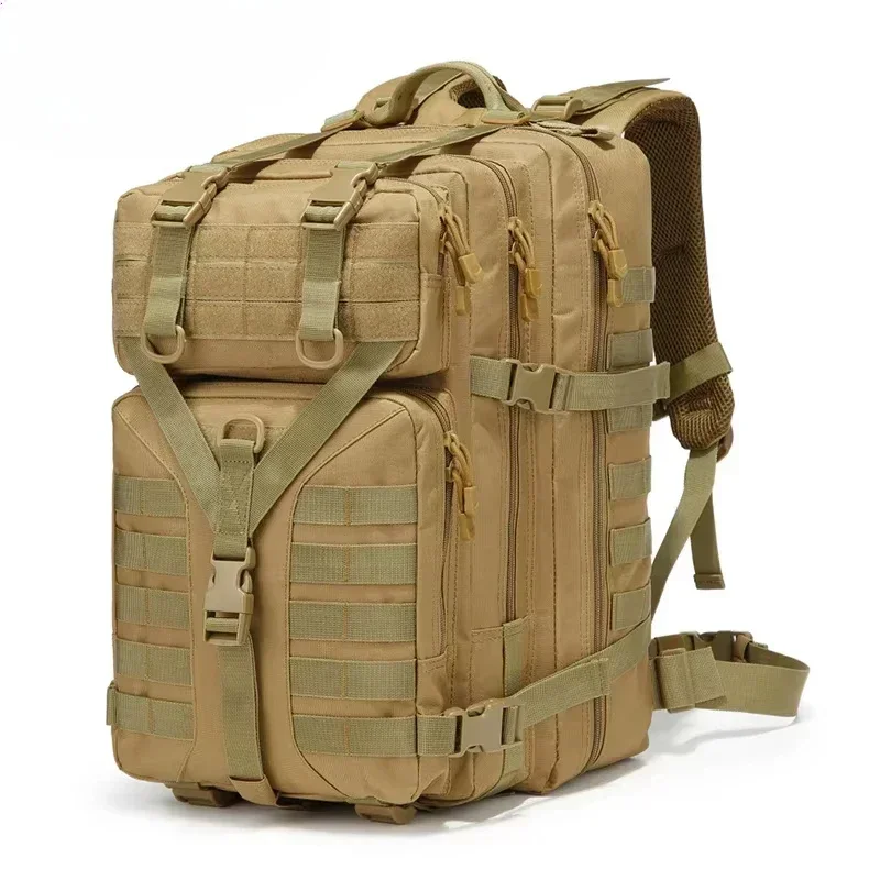 New Design 45L 50L Outdoor Large Capacity Travel Hiking Backpack Waterproof Oxford Durable
New Design 45L 50L Outdoor Large Capacity Travel Hiking Backpack Waterproof Oxford Durable
