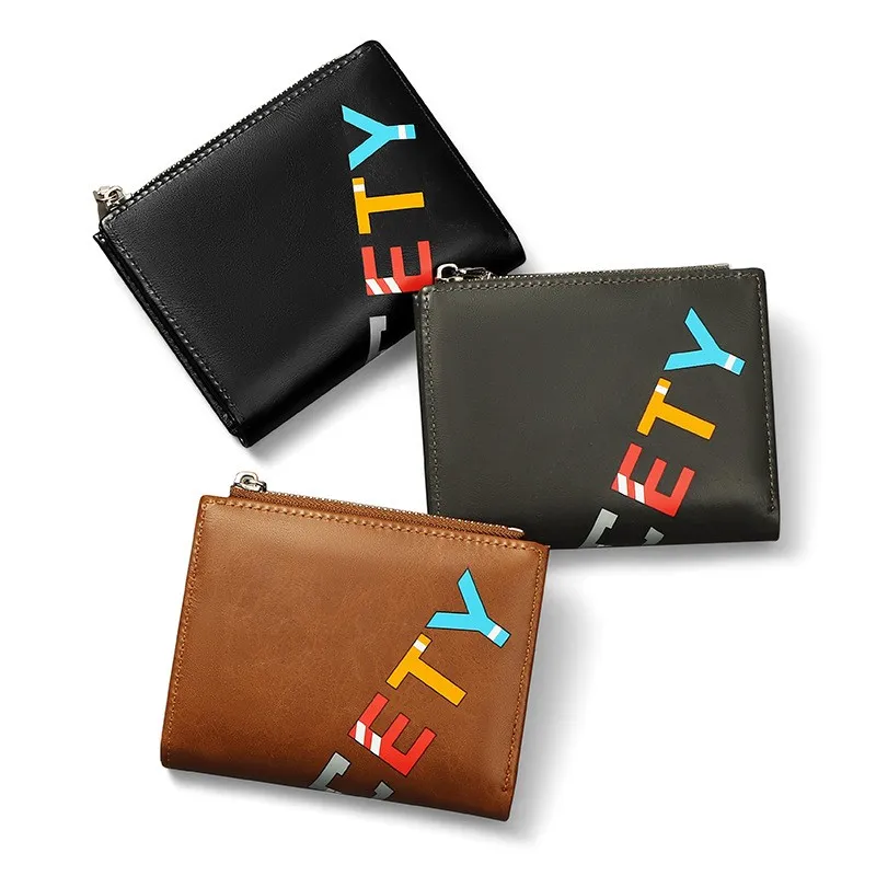 2022 New Fashion Men's wallet with zipper PU Men Short Wallet Coin Purse Wallet Men's Purse Coin Pouch Card Holder
2022 New Fashion Men's wallet with zipper PU Men Short Wallet Coin Purse Wallet Men's Purse Coin Pouch Card Holder