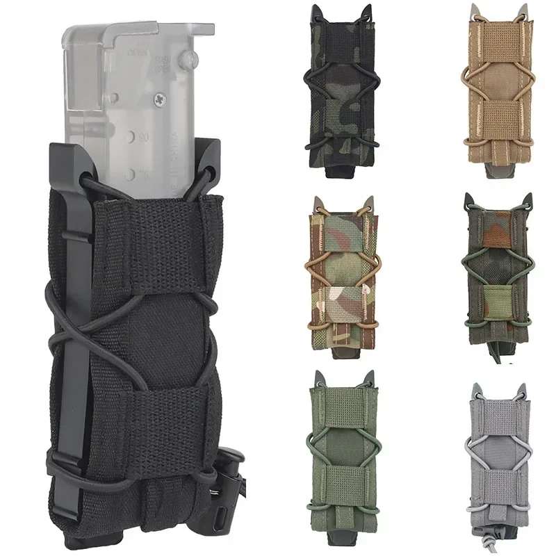Tactical Molle 9mm Magazine Pouch for GL 17 19 M9 1911 Pistol Mag Holster Case Knife Flashlight Pouch Hunting Accessories
Tactical Molle 9mm Magazine Pouch for GL 17 19 M9 1911 Pistol Mag Holster Case Knife Flashlight Pouch Hunting Accessories