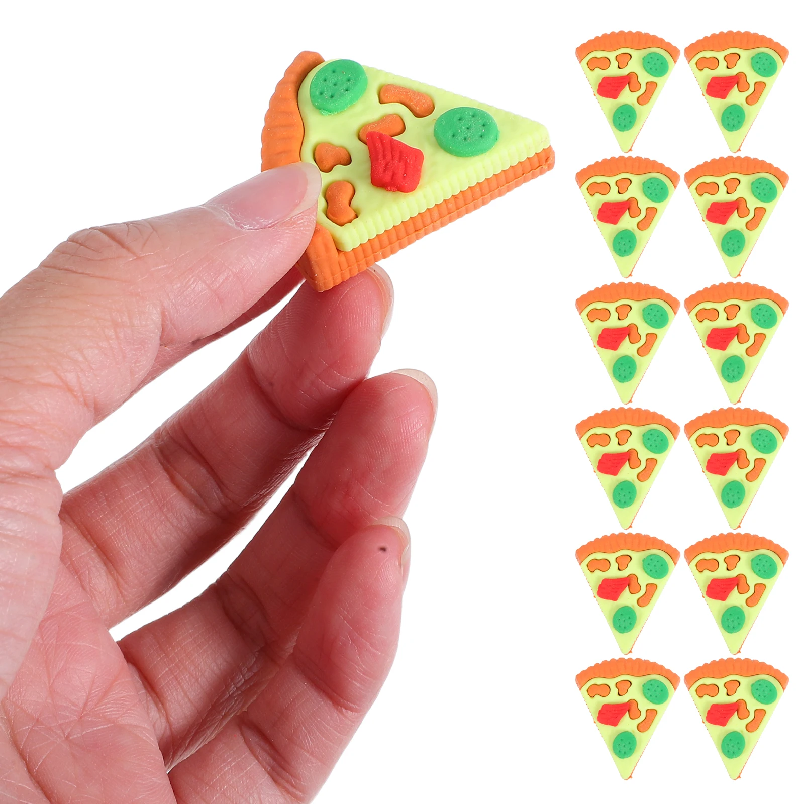 30pcs Triangle Pizza Eraser Cute Tpr Design Mini Bulk Prizes Kids School Supplies Classroom Rewards Food Shaped Erasers Student
30pcs Triangle Pizza Eraser Cute Tpr Design Mini Bulk Prizes Kids School Supplies Classroom Rewards Food Shaped Erasers Student