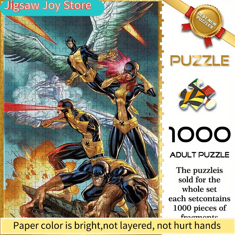Бесшовные пазлы на тему Marvel Z12.8-58, изображающие бойцовскую сцену с участием команды X-Men — прочные, толстые пазлы, идеально подходят для A.
Бесшовные пазлы на тему Marvel Z12.8-58, изображающие бойцовскую сцену с участием команды X-Men — прочные, толстые пазлы, идеально подходят для A.