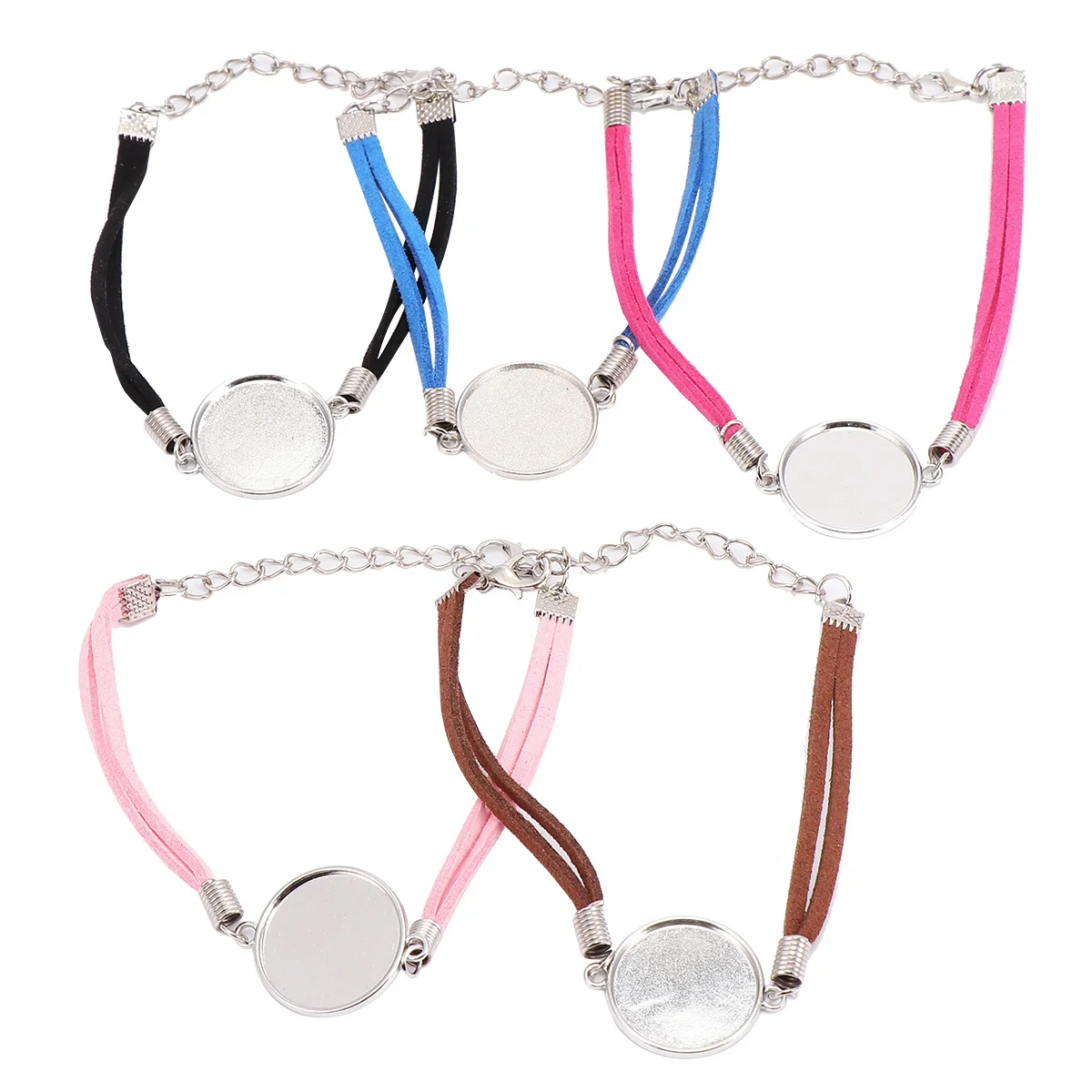 5 Pcs Stone Artificial Bracelet Retro DIY Base Tray Setting Round Blank Artificial Bracelet Gem Jewelry
5 Pcs Stone Artificial Bracelet Retro DIY Base Tray Setting Round Blank Artificial Bracelet Gem Jewelry