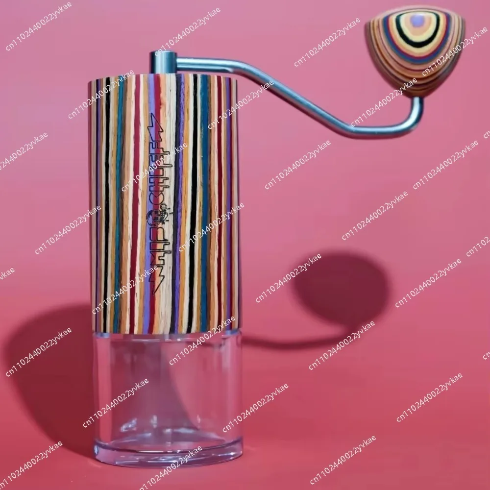 M40 Rainbow Wood Manual Coffee Grinder for Household Use Portable Stainless Housing with High Carbon Steel for Hotels
M40 Rainbow Wood Manual Coffee Grinder for Household Use Portable Stainless Housing with High Carbon Steel for Hotels