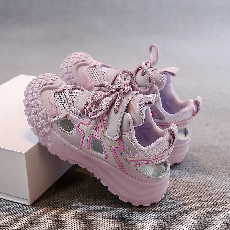 Kids Sneakers Mesh Breathable Girls Sports Sandals Hollowed-out Trendy 2025 Summer New Kids Running Shoes Toes Capped Hook&loop
Kids Sneakers Mesh Breathable Girls Sports Sandals Hollowed-out Trendy 2025 Summer New Kids Running Shoes Toes Capped Hook&loop