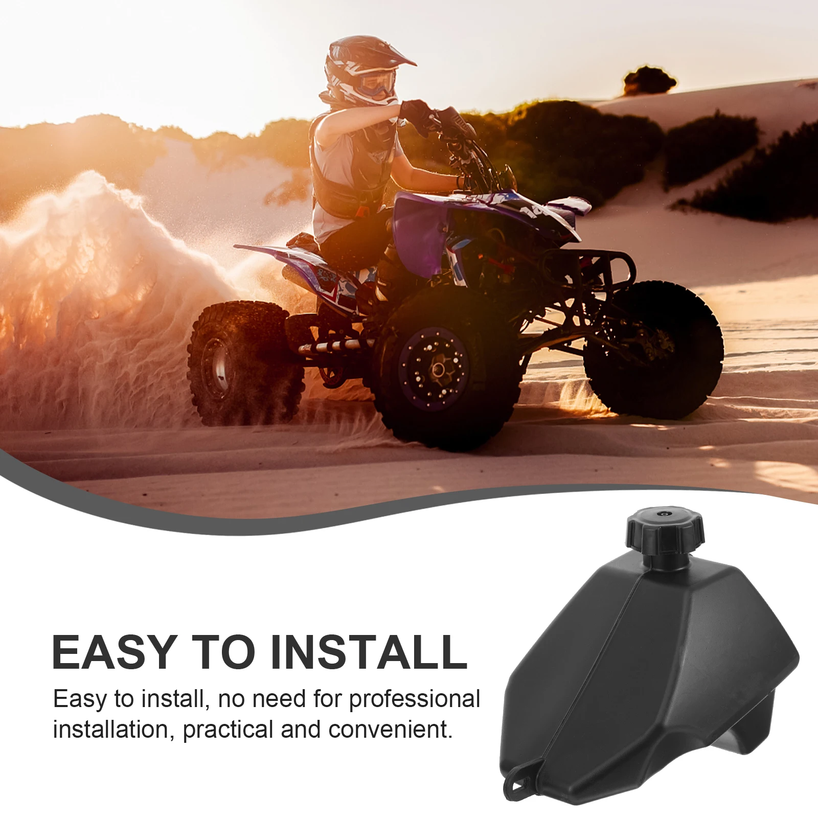 Large Capacity Plastic Fuel 50Cc-125Cc Motorbike Bottle Durable Sturdy Easy Install Motorcycle Small Gas Engine
Large Capacity Plastic Fuel 50Cc-125Cc Motorbike Bottle Durable Sturdy Easy Install Motorcycle Small Gas Engine