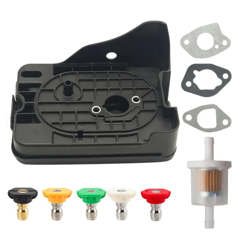099981133080 Air Filter Cover Assembly With 5Pcs Pressure Washer Nozzle Tips For RY802900 2900PSI Pressure Washer
099981133080 Air Filter Cover Assembly With 5Pcs Pressure Washer Nozzle Tips For RY802900 2900PSI Pressure Washer