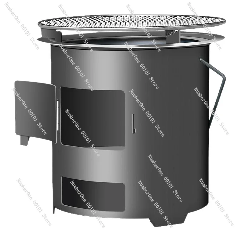 Утолщенная уличная бытовая печь, многофункциональная печь для приготовления пищи, обогрева и чая, работающая на дровах, угольная печь из углеродистой стали
Утолщенная уличная бытовая печь, многофункциональная печь для приготовления пищи, обогрева и чая, работающая на дровах, угольная печь из углеродистой стали