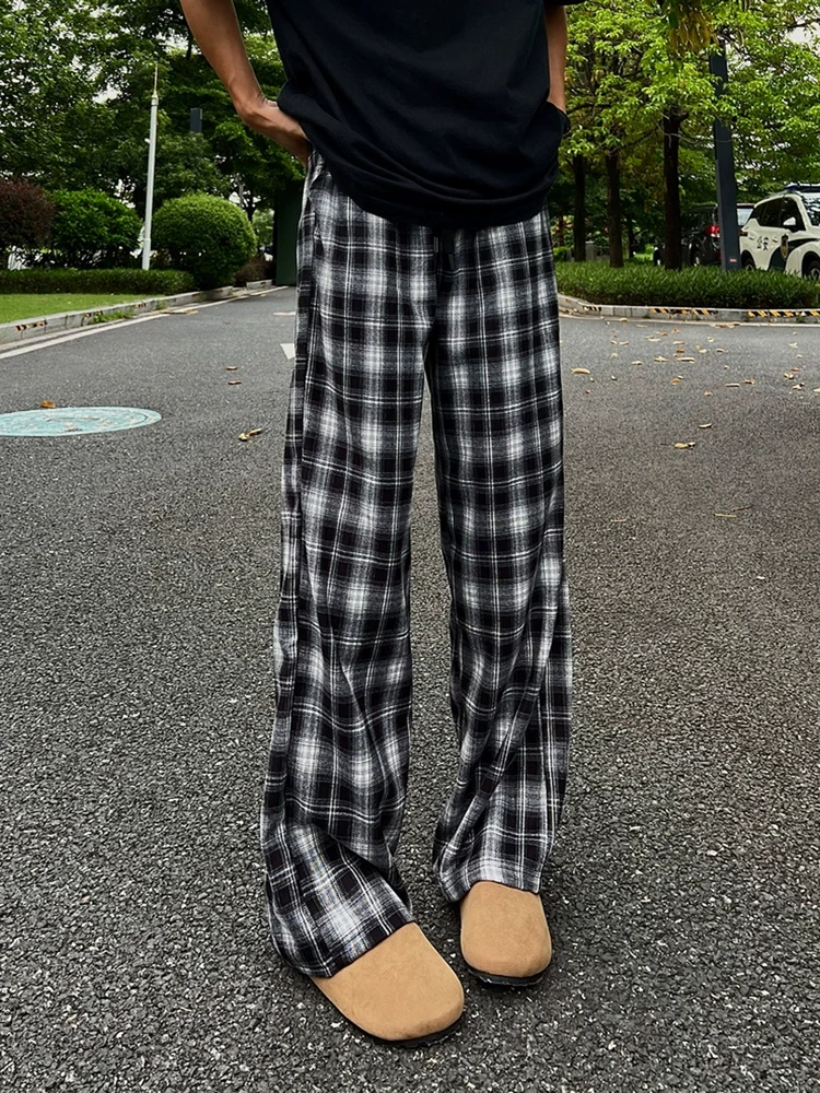 Men's American Retro Style Straight Leg Pants Drapey Knife Casual Trousers Loose Fit Micro Flared Workwear Polyester Fiber
Men's American Retro Style Straight Leg Pants Drapey Knife Casual Trousers Loose Fit Micro Flared Workwear Polyester Fiber