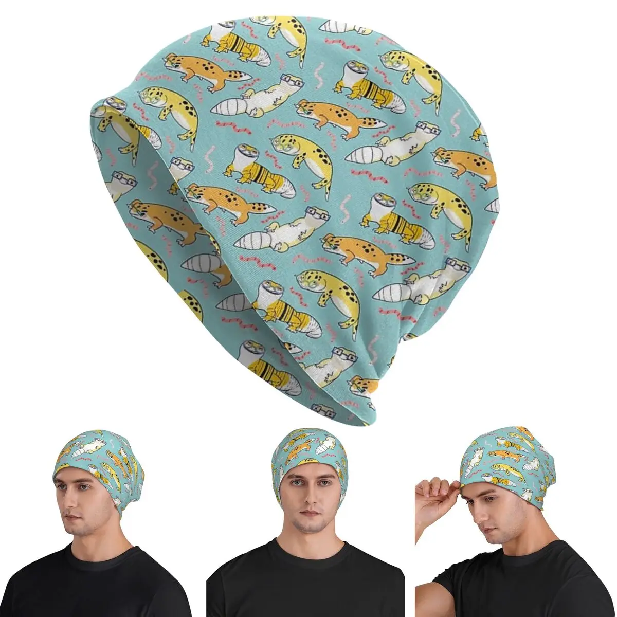 Yellow Leopard Gecko - Cute Yellow And Green Cartoon Animal Pattern Skullies Beanies Hats Autumn Cap Knitted Bonnet Caps Adult
Yellow Leopard Gecko - Cute Yellow And Green Cartoon Animal Pattern Skullies Beanies Hats Autumn Cap Knitted Bonnet Caps Adult