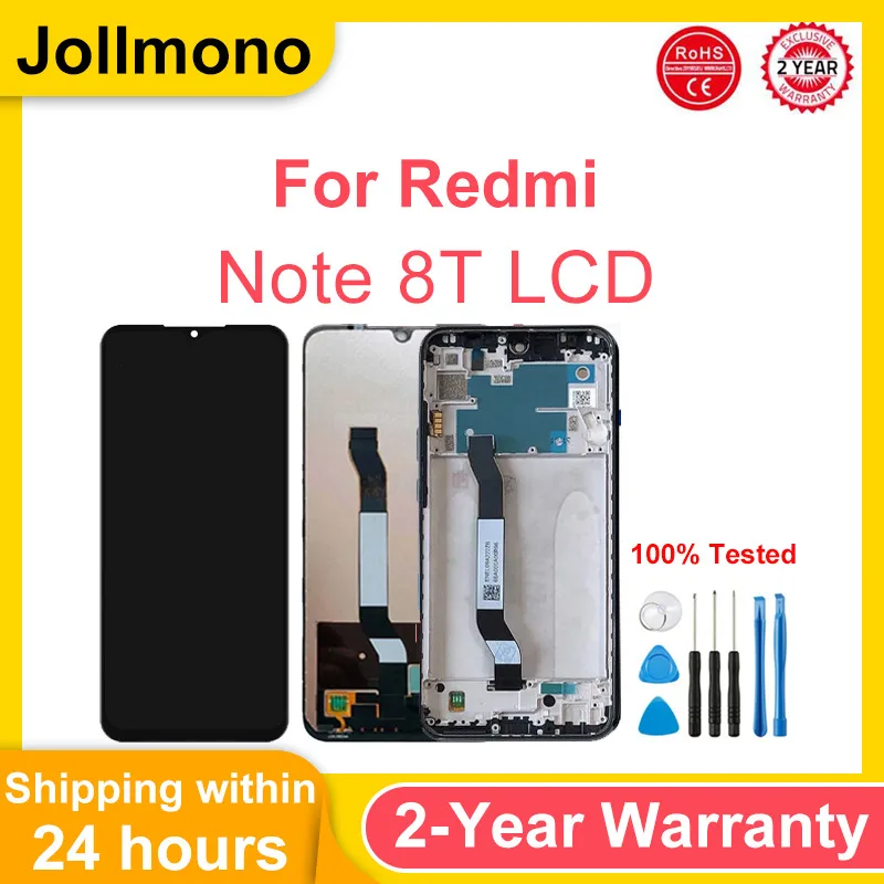 8T IPS LCD for Redmi Note 8T LCD Display Touch Screen Digiziter Assembly pantalla For Redmi Note 8T With Frame LCD Display
8T IPS LCD for Redmi Note 8T LCD Display Touch Screen Digiziter Assembly pantalla For Redmi Note 8T With Frame LCD Display