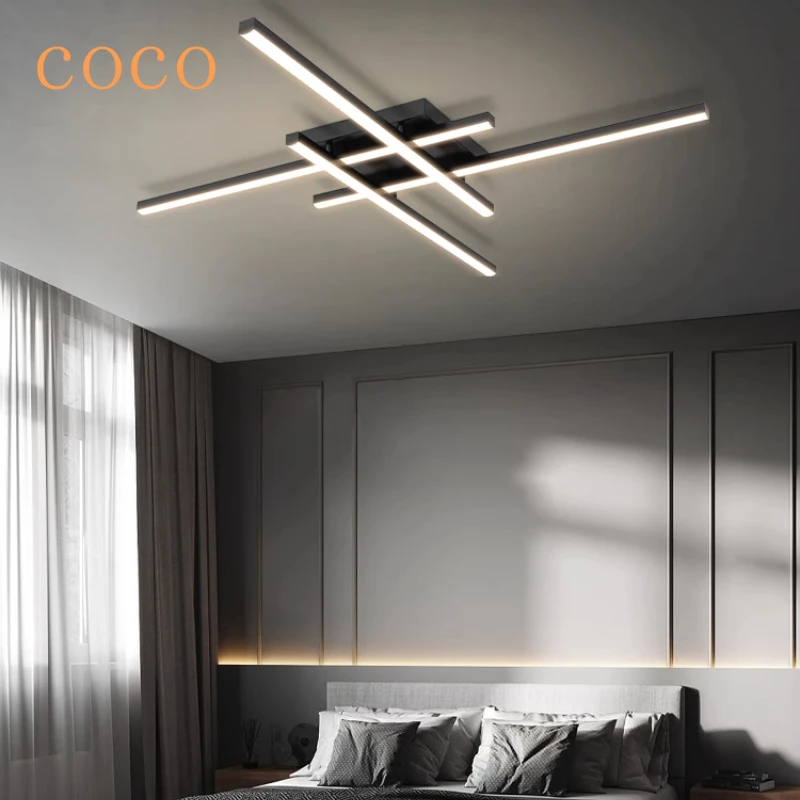 Modern personalized creative strip ceiling light LED Nordic minimalist fashion living room dining room decoration lighting
Modern personalized creative strip ceiling light LED Nordic minimalist fashion living room dining room decoration lighting