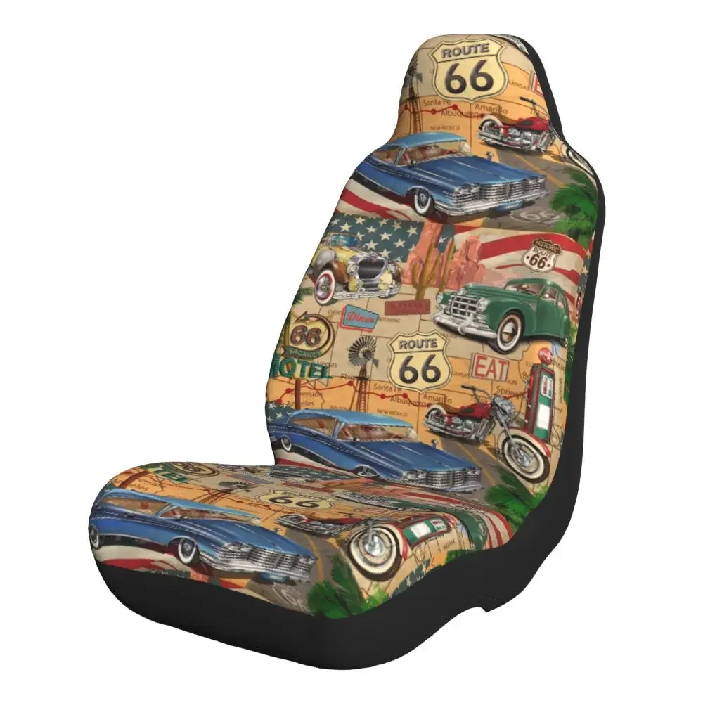 US Route 66 Sign Car Seat Covers Universal Suitable for Small Cars, Trucks, SUVs Seat Cushion Unique Style
US Route 66 Sign Car Seat Covers Universal Suitable for Small Cars, Trucks, SUVs Seat Cushion Unique Style