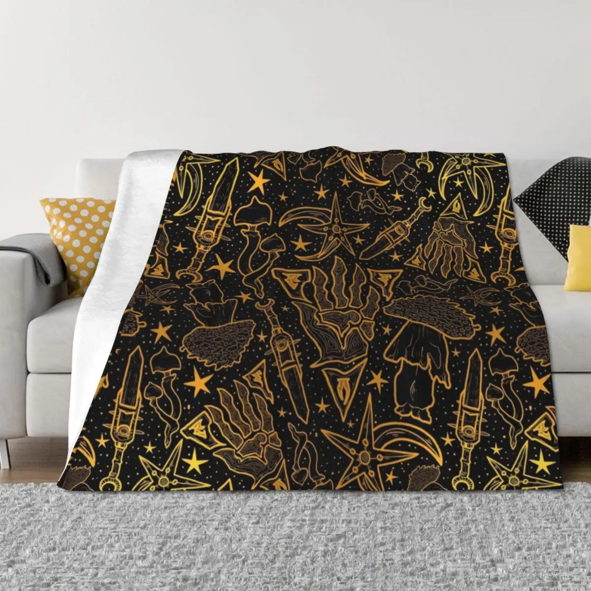 Nerevar's Incarnate | Morrowind Gold Pattern | GOTY Edition Inspired Scrolls Elder Online Fantasy RPG Dunmer Throw Blanket
Nerevar's Incarnate | Morrowind Gold Pattern | GOTY Edition Inspired Scrolls Elder Online Fantasy RPG Dunmer Throw Blanket