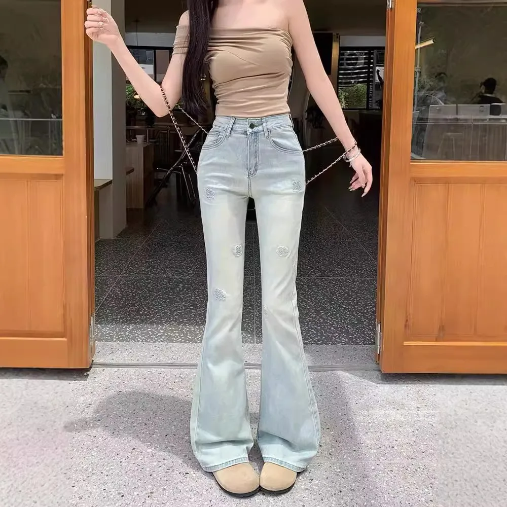Джинсовые джинсы-колокольчики с высокой талией, женские эластичные утягивающие брюки-колокольчики длиной до пола, хлопковые брюки в стиле ретро, высокая эластичность
Джинсовые джинсы-колокольчики с высокой талией, женские эластичные утягивающие брюки-колокольчики длиной до пола, хлопковые брюки в стиле ретро, высокая эластичность