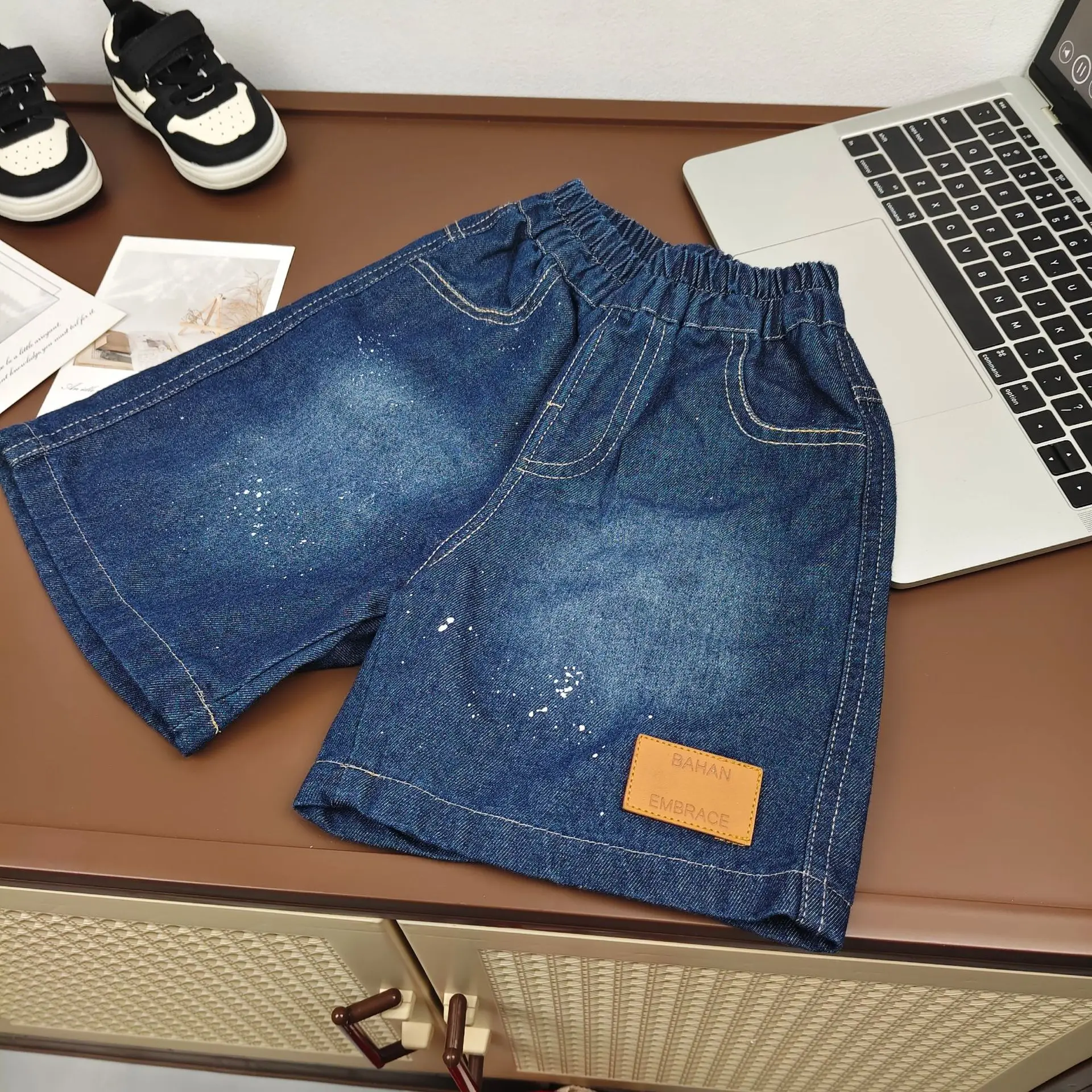 Boys Denim Shorts Summer Casual Five Point Pants Korean Style Versatile Cargo Pants For Daily Wear short pants for boys 2-10Year
Boys Denim Shorts Summer Casual Five Point Pants Korean Style Versatile Cargo Pants For Daily Wear short pants for boys 2-10Year