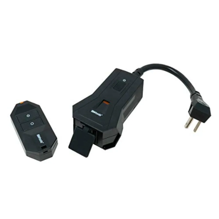 Southwire Outdoor Indoor Wireless Remote Control Outlet Kit - Convenient Lighting Controller - Grounded Outlet with Safety Cove
Southwire Outdoor Indoor Wireless Remote Control Outlet Kit - Convenient Lighting Controller - Grounded Outlet with Safety Cove